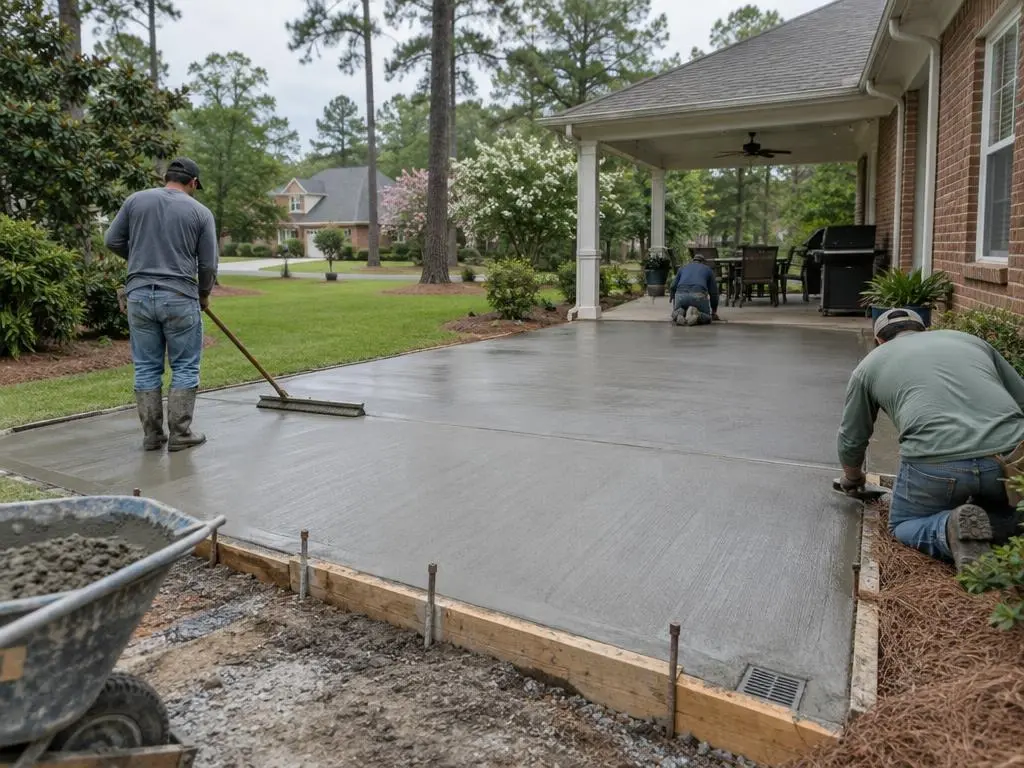 Concrete Patios in Macon, GA